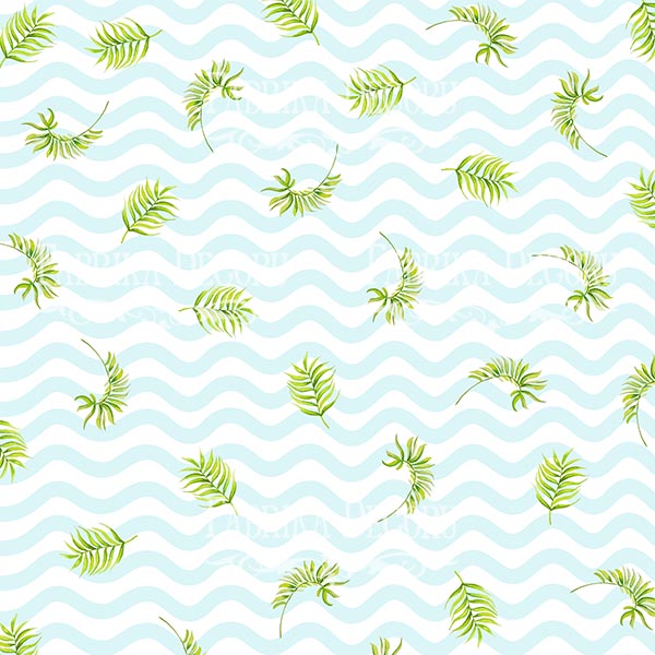 Набор бумаги для скрапбукинга Tropical paradise 20x20 см, 10 листов - Фото 9