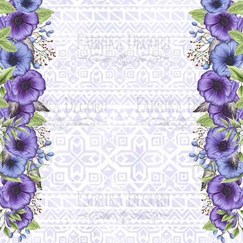 Коллекция бумаги для скрапбукинга Mind Flowers, 30,5 x 30,5 см, 10 листов - Фото 8