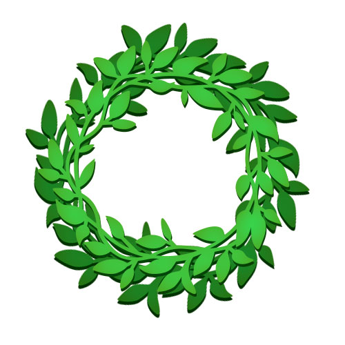 Blank for decoration "Spring wreath" #394 - foto 0