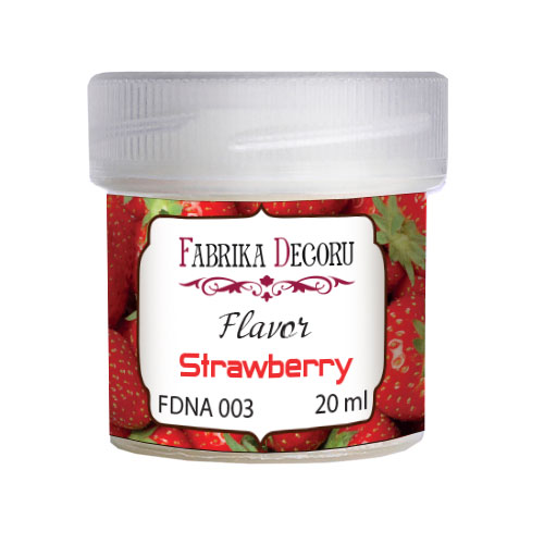 Geschmack Erdbeere 20 ml - Fabrika Decoru