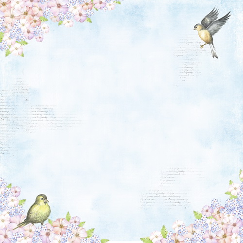 Double-sided scrapbooking paper set Smile of spring 12"x12", 10 sheets - foto 11