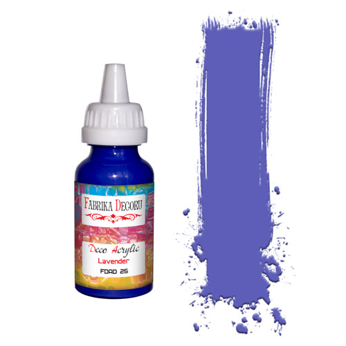 Acrylfarbe Lavendel 40 ml - Fabrika Decoru