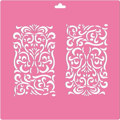 Stencil for furniture reusable, Pattern #190 - foto 0