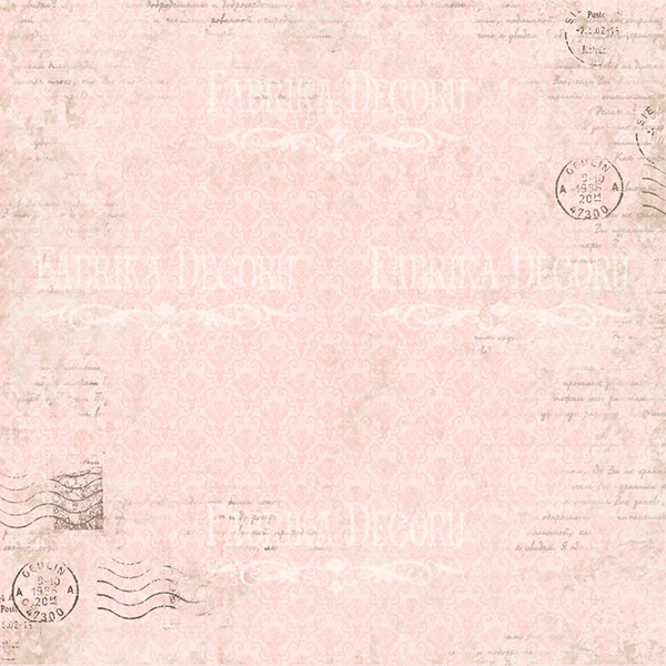 Doppelseitig Scrapbooking Papiere Satz Letters of Love, 30.5 cm x 30.5cm, 10 Blätter - foto 3  - Fabrika Decoru