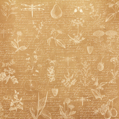 Коллекция бумаги для скрапбукинга Summer botanical diary, 30,5 x 30,5 см, 10 листов - Фото 3