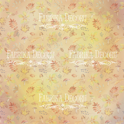 Коллекция бумаги для скрапбукинга Colors of Autumn, 30,5 x 30,5 см, 10 листов - Фото 10