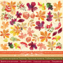 Лист с картинками для вырезания Autumn RUS 30,5х30,5 см