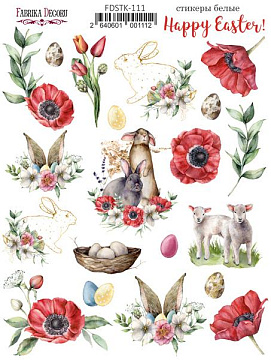 Aufklebersatz Frohe Ostern #111