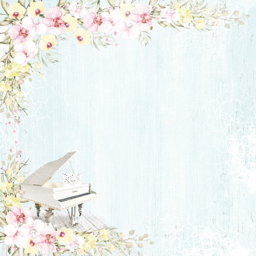 Коллекция бумаги для скрапбукинга Orchid song, 30,5 x 30,5 см, 10 листов - Фото 5