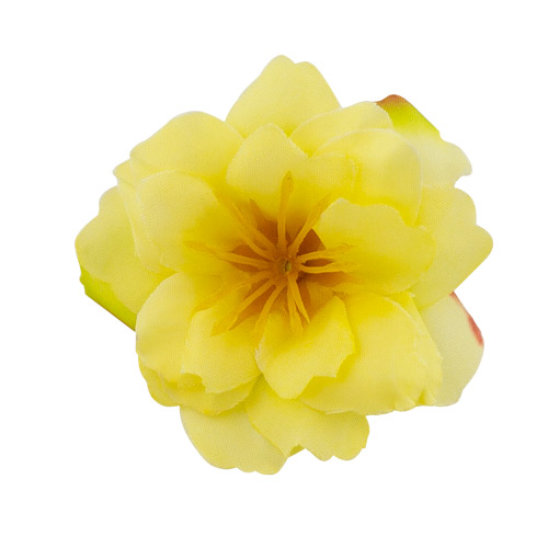 Цветок клематиса желтый, 1шт - Фото 0