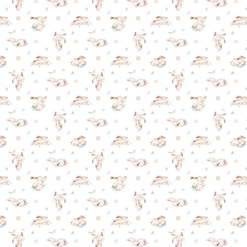 Double-sided scrapbooking paper set Sweet bunny 12"x12", 10 sheets - foto 6