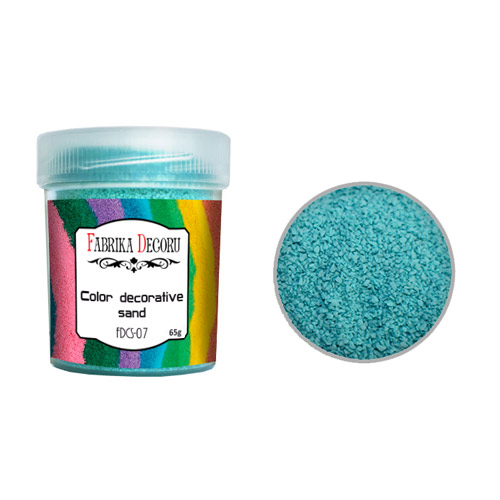 Farbiger Sand Blau 40 ml - Fabrika Decoru