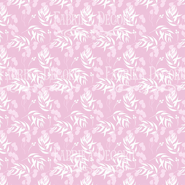 Double-sided scrapbooking paper set  Wild orchid 8"x8" 10 sheets - foto 2