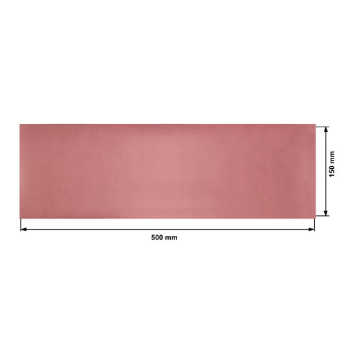 Eko skóra cięta, kolor Rose Vintage, rozmiar 50cm x 15cm  - foto 0  - Fabrika Decoru