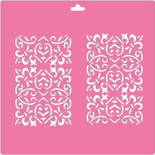 Stencil for furniture reusable, Pattern #187 - foto 0