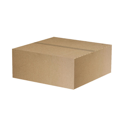 Cardboard box for packaging, 10 pcs set, 3 layers, brown, 370 х 360 х 160 mm - foto 1