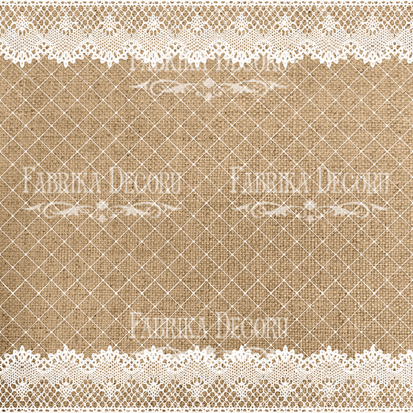 Набор бумаги для скрапбукинга Wood denim lace, 15x15 см, 12 листов - Фото 6