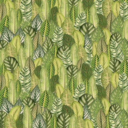 Double-sided scrapbooking paper set Botany exotic 12"x12", 10 sheets - foto 4