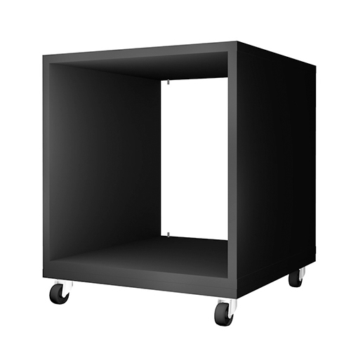 Furniture section - cabinet, Black body, no back panel, 400mm x 400mm x 400mm - foto 2