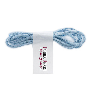 Dziany sznurek bawełniany, kolor niebieski shabby, d=2,5mm