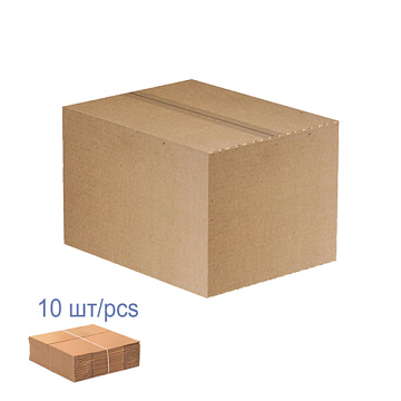 Verpackungsschachtel aus Karton, 10er Set, 3 Lagen, braun, 450 х 355 х 325 mm