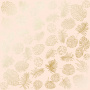 лист односторонней бумаги с фольгированием, дизайн golden tropical leaves beige, 30,5см х 30,5см