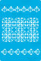 Трафарет многоразовый 15x20см Геральдическая лилия бордюры #279