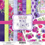 коллекция бумаги для скрапбукинга mind flowers, 30,5 x 30,5 см, 10 листов