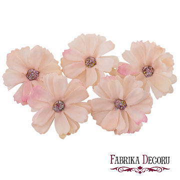 Daisy flower pale pink, 1 pc