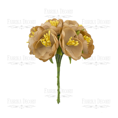 цветы жасмина бежевые 6 шт