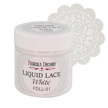 Liquid lace, color White 150ml