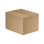 Cardboard box for packaging, 10 pcs set, 3 layers, brown, 450 х 355 х 325 mm - 1