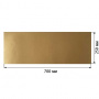 Piece of PU leather Gold, size 70cm x 25cm - 0