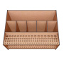 Настольный органайзер для кисточек и художественных принадлежностей, 326mm x 215mm х 160mm, DIY набор #373