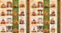 Double-sided scrapbooking paper set Bright Autumn 12”x12", 10 sheets - 12