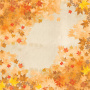Double-sided scrapbooking paper set Bright Autumn 12”x12", 10 sheets - 10