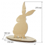Blank for decoration "Bunny" #248 - 0